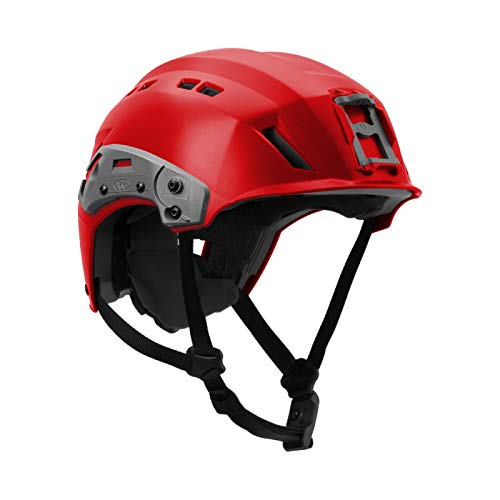 Team Wendy SAR Backcountry Helmet with Rails (Red)