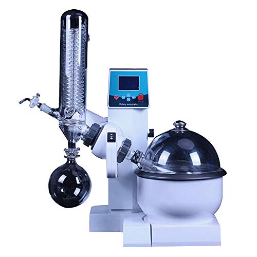AnEssOil 2L Rotary Evaporator Rotavapor with Motor Lift Lab Equipment Digital Heating Bath,Condenser Full Set of Glassware Kits 300°C (572°F)