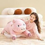 IKASA Giant Pig Stuffed Animal Plush Toy,30 Inches Large Toys Gifts for Kids Girls Boys Girlfriend Children