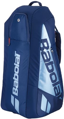 Babolat Pure Drive Racquet Holder 6-Pack 11th Gen Tennis Bag (Navy Blue)