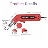 Handheld Electric Hot Knife Cutter and Heat Sealer Rope Healing Professional Hot Cutting Knife Fabric Cloth Cutter