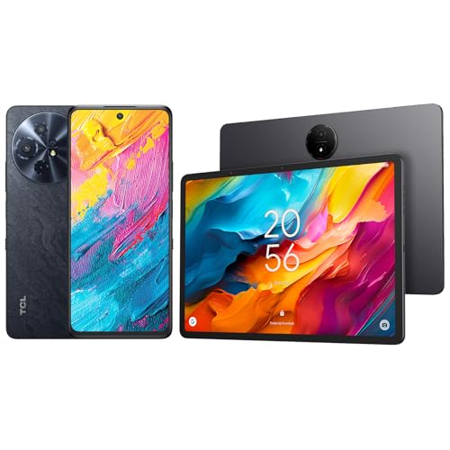 TCL 60 XE NXTPAPER 5G Smartphone + NXTPAPER 14 Tablet Bundle – 6.8" Phone & 14.3" Drawing Pad with Paper-Like Display, 256GB + 256GB, Android 14, Stylus Support, Eye Comfort, Unlocked 5G Devices