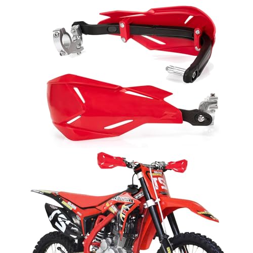 XINGWU Dirt Bike Handguards Universal 7/8'' and 1 1/8'' Motorcycle Hand Guards for Light Bee Sur Ron X/S CR CRF KXY ATV Pit Bike Motocross Enduro Supermoto Racing