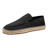 Coach Men's Reilly Espadrille Loafer, Black, 9