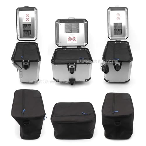 New for BMW R 1200 GS luggage bags Inner Bags Expandable Top Case Pannier Saddlebag Bags Waterproof for R1200GS R1250GS Adventure F750GS F850GS F800GS (A set inner bag)
