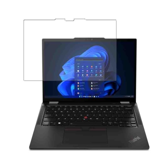 Synvy Tempered Glass Screen Protector Film, compatible with Lenovo ThinkPad X13 Yoga Gen 4 13.3"" Laptop Active Area Cover Only, 9H Protective Film Protectors, Transparent