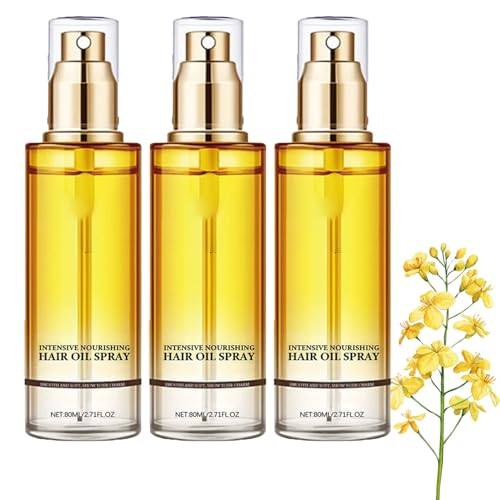 Aceite Spray Nutritivo Intensivo Para El Cabello, Intensive Nourishing Hair Oil Spray, Conditioning Oil Spray Scalp & Hair Strengthener, Improves Dry And Tangled Hair (3PCS)