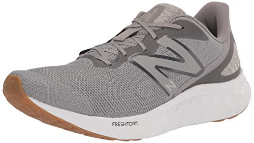 New Balance Men's Fresh Foam Arishi V4 Running Shoe, Marblehead/Castlerock/Silver Metallic, 11.5