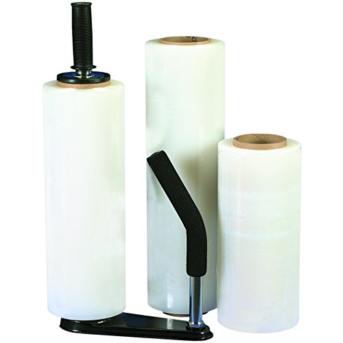 Aviditi 15" x 2000' Blown Hand Stretch Film, Clear, 60 Gauge, For Protecting Packages During Shipping and Storage, 4 Rolls