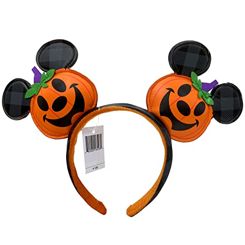 XXXPOWERXXX Mouse Ear Headbands,Halloween Pumpkin Hairbands Headdress Princess Dress Up for Halloween Party Supplies Gift for Kids Adult