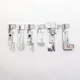 HONEYSEW Overlock Serger 6 Presser Feet Set for Singer 14CG754 14SH654 14SH754 14hd854 14U555 14U557 Consew 1