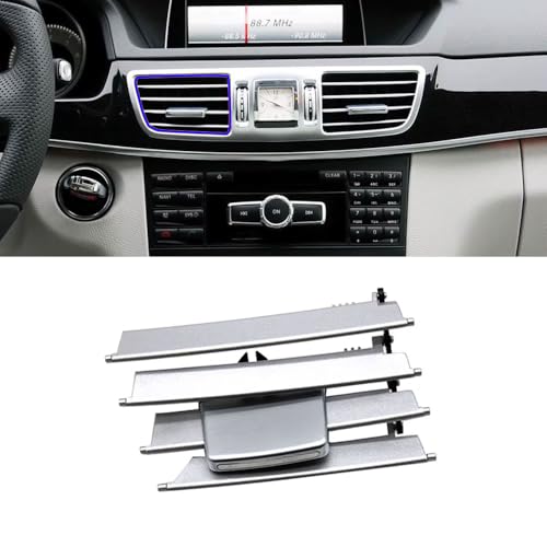 Goodithy Compatible with Mercedes Benz E-Class Sedan W212, Front Air Vent Outlet Repair Kit, Dashboard Air Conditioning Grille AC Tab Clip Slider Repair Kit Trim Replacement (Center-Left)