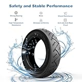 Cooryda 60/70-6.5 Scooter Tire&Tube,10x2.5 Electric Scooter Tire 10 inch Electric Rubber Pneumatic Scooter Wheels for Ninebot G30 Max/G30D 10x2.5 Front/Rear Replacement Pneumatic Tire(2inner+2outer)