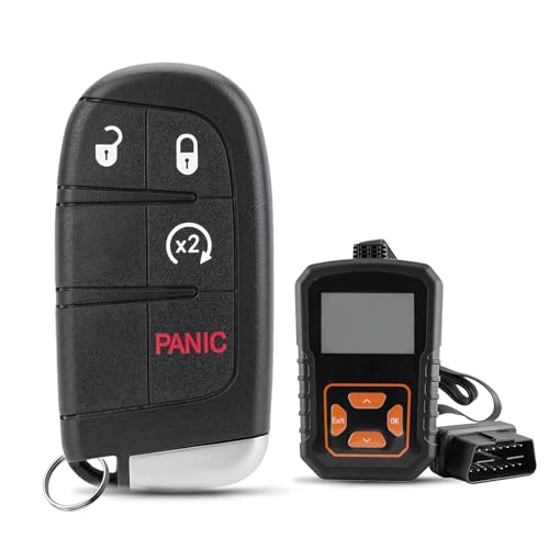 Key Fob Replacement Remote Key Kit for Journey 2011 2012 2013 Dodge Journey 2014 2015 2016 2017 Keyless Entry Remote Fob M3N-40821302
