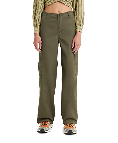 Levi's Women's '94 Baggy Cargo, Army Green, 24