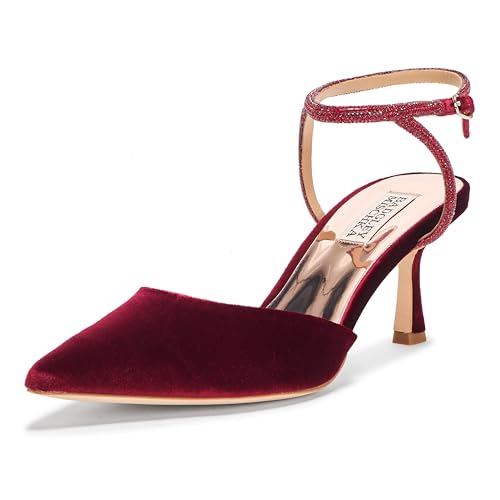 Badgley Mischka Women's Autumn Pump, RED, 11