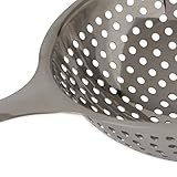 RSVP International Endurance Kitchen Collection Pierced Straining Tools, Pasta Scoop, 18/8 Stainless Steel