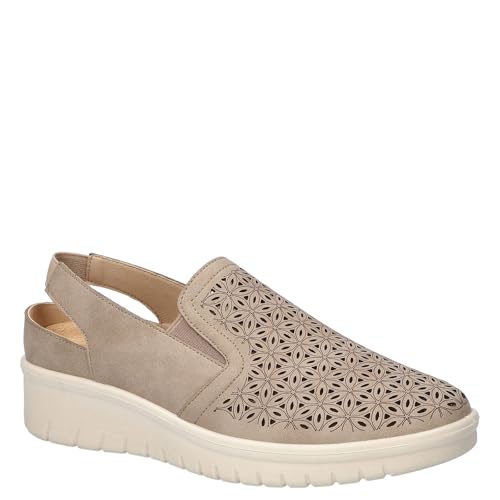 Easy Street Women's Petal Sneaker, Natural, 8.5