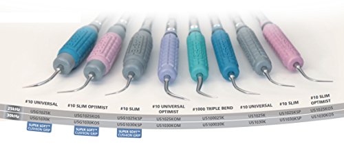 Coltene USG1030KSP Ultrasonic Scaler Inserts, #10 Slim Supersoft, 30 kHz