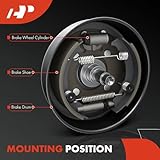 A-Premium Rear Drum Brake Wheel Cylinder Compatible with Select Jeep, Ford, Dodge, Mercury, Plymouth, Nash, Hudson & AMC Models - Grand Cherokee, Wrangler, Mustang, Durango, Wagoneer, Montego, PB300