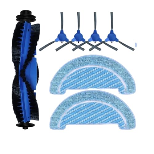 Compatible For Cecotec，990 Vital，Compatible For Conga，999 Vital Robot Vacuum Cleaner Spare Parts Main Side Brush Filter Mop Rag