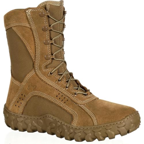 ROCKY S2V Tactical Military Boot, Coyote Brown, Size 11(M)
