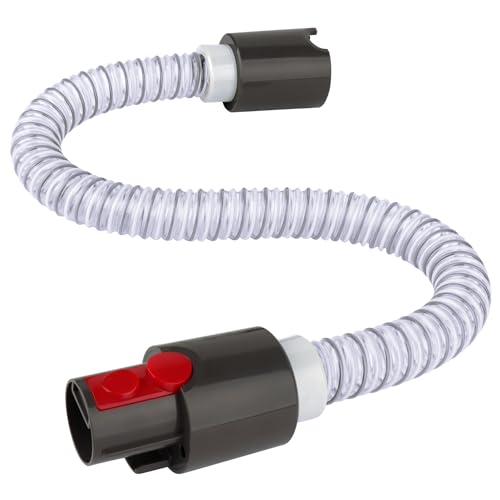 Powered Flexible Hose for Dyson Vacuum Cleaner - Compatible with Dyson Gen 5,V15,V11,V10,V8,V7,Works with Motorized & Non-Motorized Attachments Tools - Electrified Hose with Power 24.8 Inches