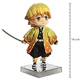 Good Smile Demon Slayer: Kimetsu no Yaiba: Zenitsu Agatsuma Nendoroid Doll Action Figure, Multicolor