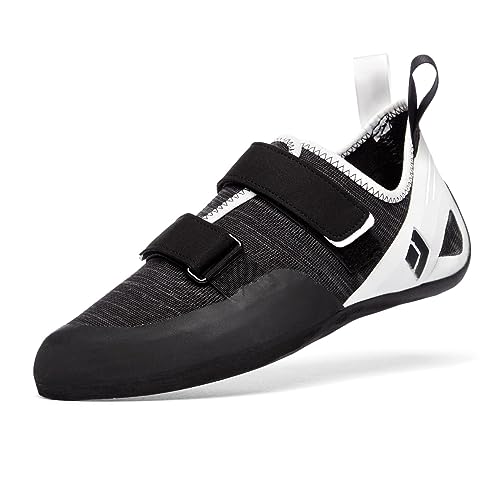 Black Diamond Men's Momentum Rock Climbing Shoes, White-Black, 11.5