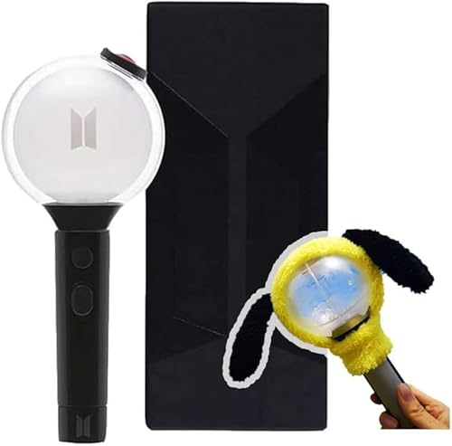 LAMCAN BTS Army Bomb Lightstick Ver 4 (SE) Map of The Soul 7 Special Edition(Includes 7 Cards)