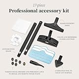 Dupray Neat Steam Cleaner with 17-Piece Accessory Kit – Chemical-free cleaning for floors, cars, tiles, kitchen appliances, grout, and more, offering versatile, deep cleaning performance.