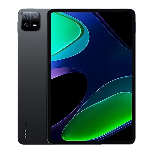 Xiaomi Pad 6 WiFi Version 11 inches 144Hz 8840mAh Bluetooth 5.2 Four Speakers Dolby Atmos 13 Mp Camera + Fast Car 51W Charger Bundle (Gravity Gray, 256GB + 8GB)
