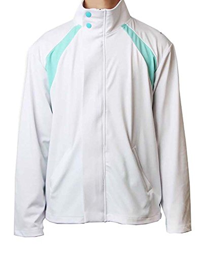 TOKYO-T Oikawa Cosplay Jacket Imaizumi Costume Aoba Johsai Uniform White (US:L tag XL)