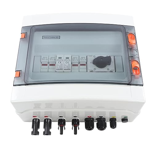 PV Solar Combiner Box, Outdoor Solar Combiner Box, Waterproof PV Box 1000V 32A with Isolated Switches, Solar & Wind Power Parts & Accessories