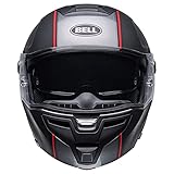 BELL SRT Modular Helmet (Hartluck Jamo Matte/Gloss Black/Red - Medium)