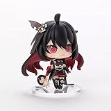 QIANGZI 8cm Honkai Impact 3rd Seele Vollerei Figure PVC Environmental Protection Materials Suitable for Home Office Desk Decorative Ornaments Toy