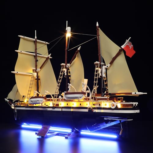 BRIKSMAX 2.0 Light Kit for Lego The Endurance Ship -Innovative Led Lighting Kit Compatible with Lego Icons 10335 - Not Included Lego Set