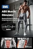 Daphne ABS Stimulator, Ab Stimulator Muscle Toner, Effective Muscle Stimulator for Abdomen, Arms, Legs, Home Office Abdominal Toning Belt, Fitness Workout Equipment for Men,Women White