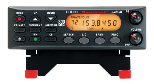 Uniden BC355N 300-Channel Base/Mobile Scanner, Close Call Capture, Pre-programmed Search “Action” Bands to Hear Non-Digital Police, Ambulance, Fire, Amateur Radio, Public Utilities, Weather & more