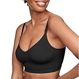 Warner's Women's Easy Does It Allover Smoothing Seamless Longline Bra RM5501A, Black