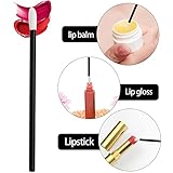 700 Pieces Disposable Lip Wands Lip Brushes Lipstick Applicator Wands Lip Gloss Wands Lint Free Makeup Applicator Brush Beauty Tool