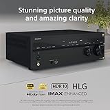 Sony STR-AN1000 7.2 CH Surround Sound Home Theater 8K A/V Receiver: Dolby Atmos, DTS:X, Digital Cinema Auto Calibration IX, Bluetooth, WiFi, Google Chromecast, Spotify connect, Apple AirPlay, HDMI 2.1