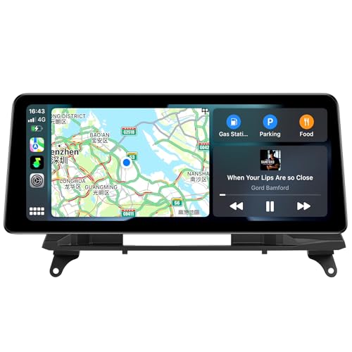 12.3-Inch Android Car Stereo for BMW X5 X6 E70 E71(2007-2010) with CCC System, Wireless CarPlay Android Auto Upgrade Factory Radio Bluetooth WiFi Touch Screen (CCC-12.3"-Linux)