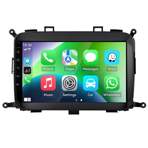 Generic for Kia Carens Radio 2013-2018 Android 13 Car Stereo 9"" Touchscreen Wireless Carplay Android Auto GPS Navigation with Free Reverse Camera 4GB RAM+64GB ROM
