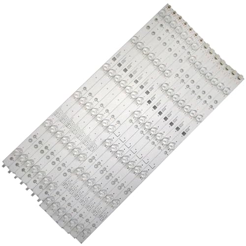 UFDIPLMY LED Backlight Strip GJ-2K16-490-D712-P5-L+R Compatible with Philips 49'' 49PUS6401 49PUS6501 49PUH6101 49PUS6561/12 49PUS6101/12 14pcs