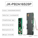 JKBMS Inverter BMS 8S-16S 24V-48V 200A Home Energy Storage BMS 2A Active Balance Built-in Bluetooth with RS485 CAN for Solar System (JK-PB2A16S20P)