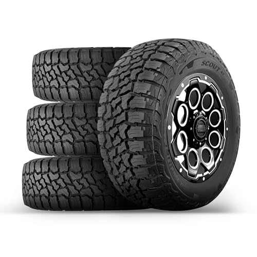 Set of 4 (FOUR) Sentinel SCOUT AT All Terrain SUV Tire – 275/60R20 115T (Includes Road Hazard Warranty) –275/60/20 Tire Only