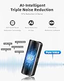 128G Magnetic Voice Recorder with AI-Intelligent Triple Noise Reduction,35 Days Continuous Recording Device,Voice Activated Audio Recorder,Digital Voice Recorder for Meetings/Interviews/Classroom…