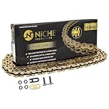 NICHE Drive Sprocket Chain Combo for Yamaha Warrior 350 Front 13 Rear 40 Tooth 520V-X X-Ring 98 Links