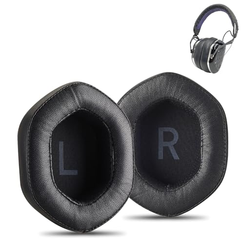 AHG Premium Sheepskin Crossfade Wireless Ear Pads Cushions Compatible w/V-Moda Crossfade 3 Wireless Crossfade M-100 Master /M100 Crossfade 2 Wireless Crossfade LP2 / LP. Sheepskin Leather | AHG Flexi